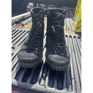 FREE SOLDIER Tactical Boots Black Waterproof Hiking Work Boots Men's
